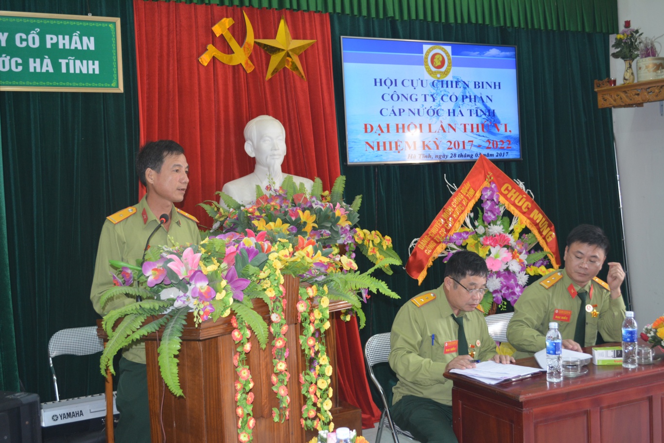 Hội cựu chiến binh Công ty Cổ phần cấp Nước Hà Tĩnh, Đại hội lần thứ VI nhiệm kỳ 2017 - 2022