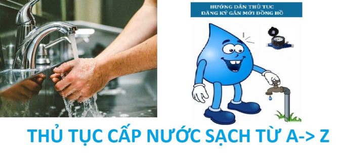 Các thủ tục xin cấp nước cho dự án
