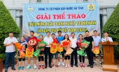 CÔNG TY CỔ PHẦN CẤP NƯỚC HÀ TĨNH TỔ CHỨC THÀNH CÔNG GIẢI THỂ THAO CHÀO MỪNG NGÀY DOANH NHÂN VIỆT NAM 13/10 VÀ NGÀY PHỤ NỮ VIỆT NAM 20/10